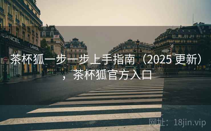 茶杯狐一步一步上手指南（2025 更新），茶杯狐官方入口